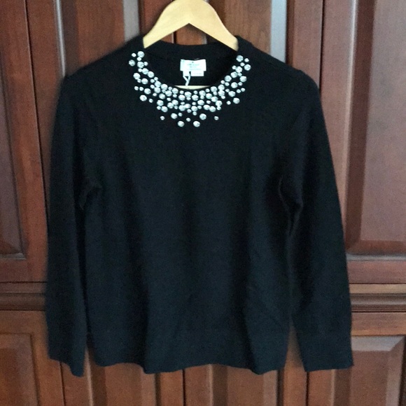 NWT Kate spade embellished sweater - Picture 2 of 6